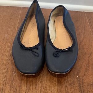 J. Crew Navy Ballet Flats